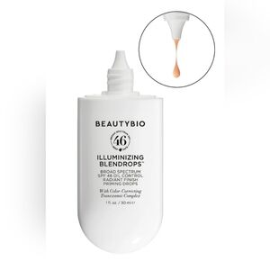 BeautyBio Illuminizing BlendDrops - SPF 46 Radiant Primer New In‎ Sealed Box